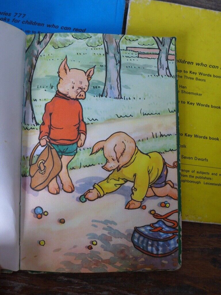 FIVE collectable vintage LADYBIRD books. See titles below.