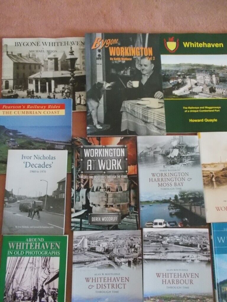 25 New Books Workington Whitehaven Now & Then Yesterday Old Photographs