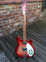 Rickenbacker 360 6 string guitar from 2004 in Fireglo (with case)