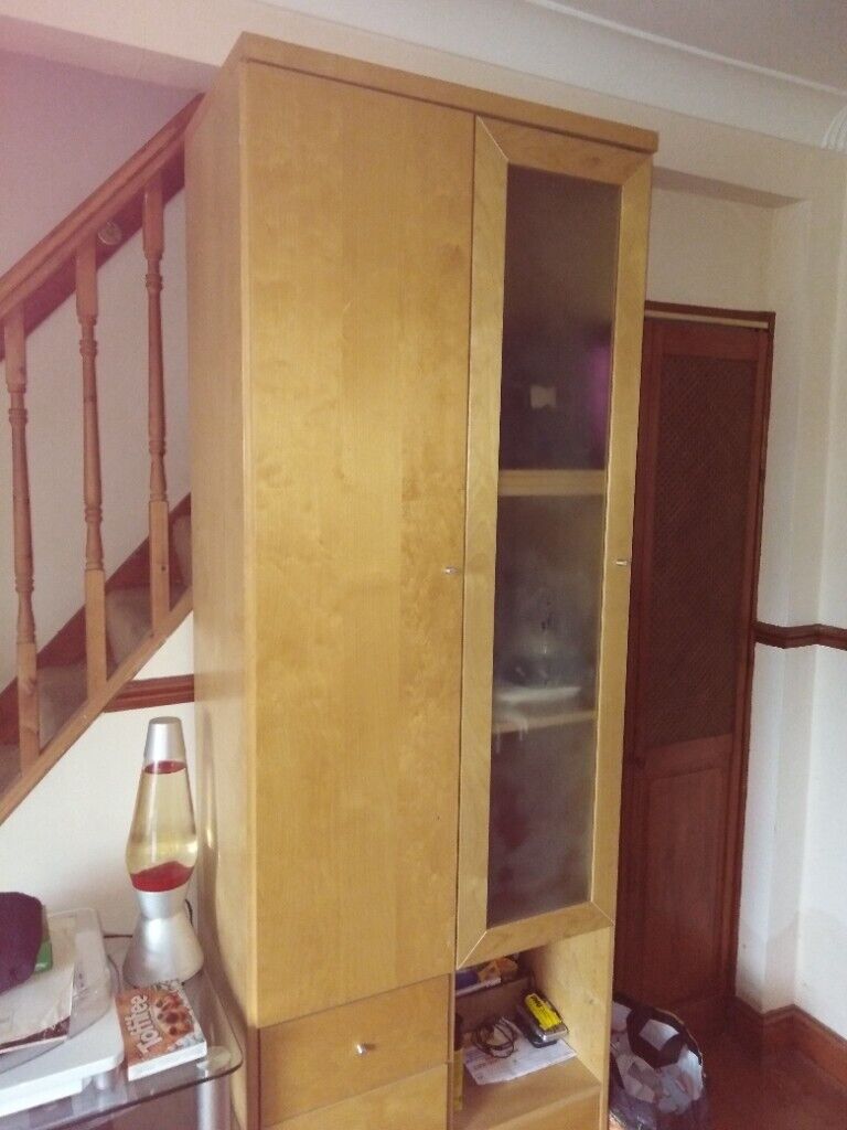 display cupboard from the ikea malm range