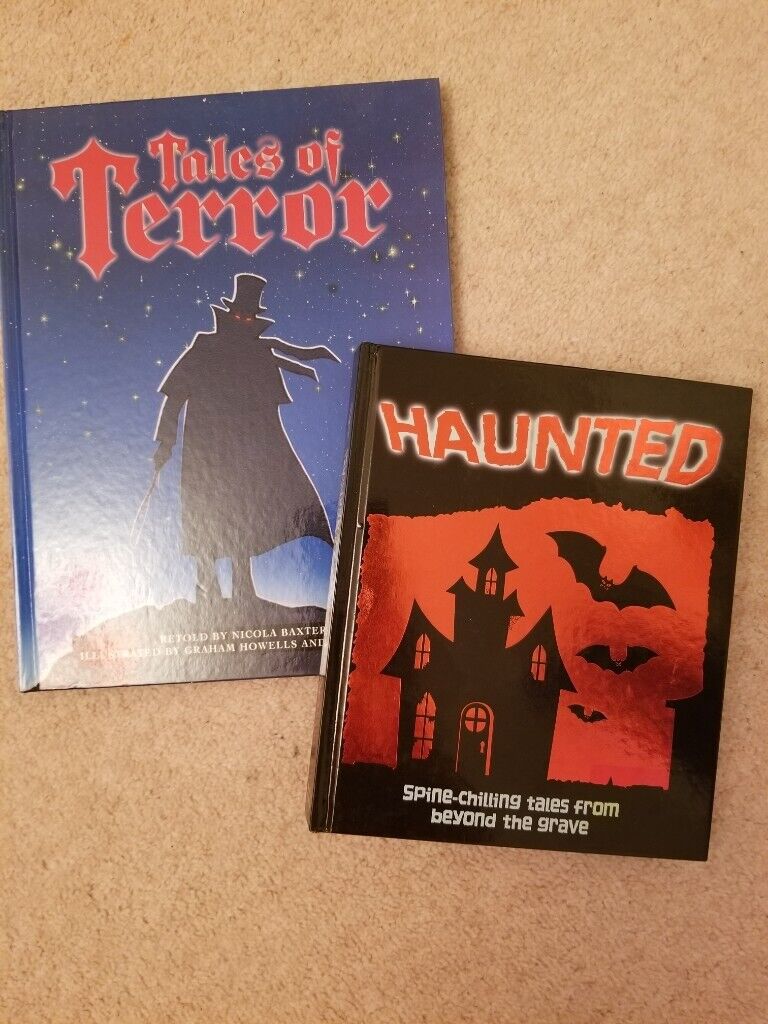 image for NEW books - HALLOWEEN Gift Idea - Literary Classics - well-known scary tales/characters. 