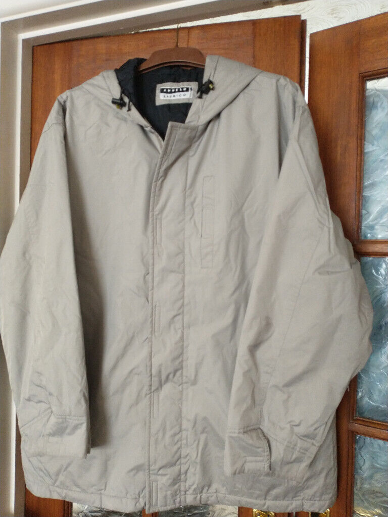 image for JACKET - HOODED. 3/4 length (32ins)  XL/XXL. Chest 48ins. As new cond.