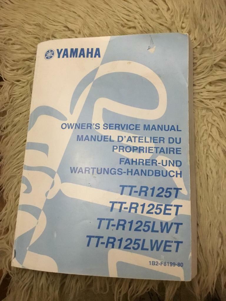 image for YAMAHA OWNERS SERVICE MANUAL 
