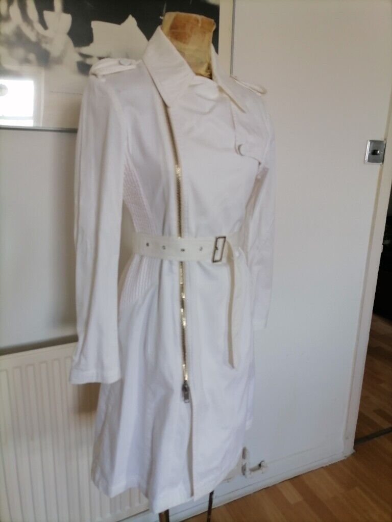 Rare Vintage 90's Designer KARL LAGERFELD Long Sleeve Utilty Dress. Ex Cond. Size : EU 40.