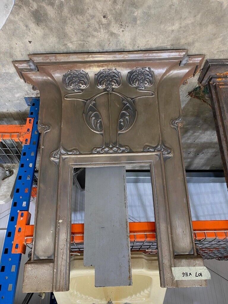 image for Fireplaces x 3 Vintage Art Deco Noveau