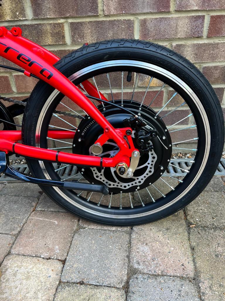 20Inch Folding Carrera Ebike 1500w 48v Electric Bike