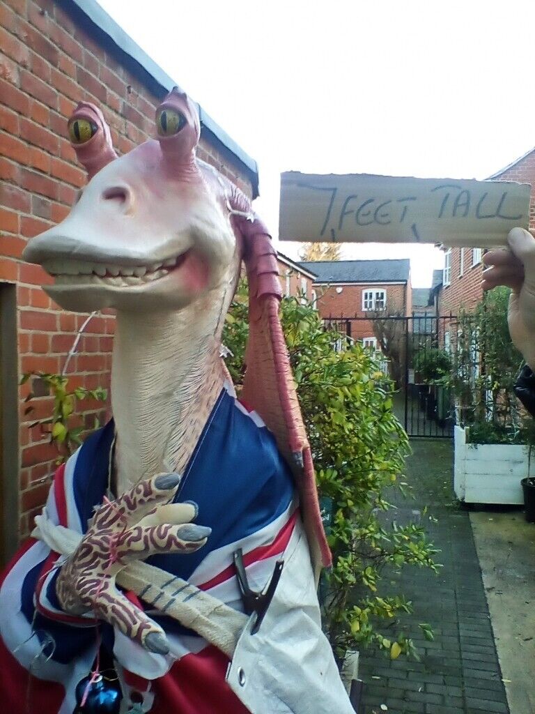 image for Star wars movie prop jar jar binks