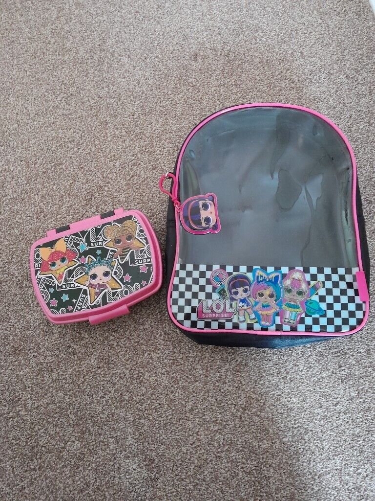 image for New - LOL backpack, lunch box, purse