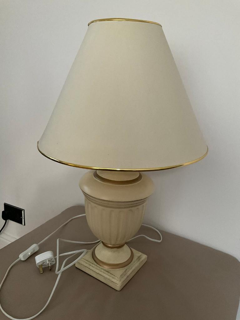 Luxury well made Tall Table/Bedside Lamp