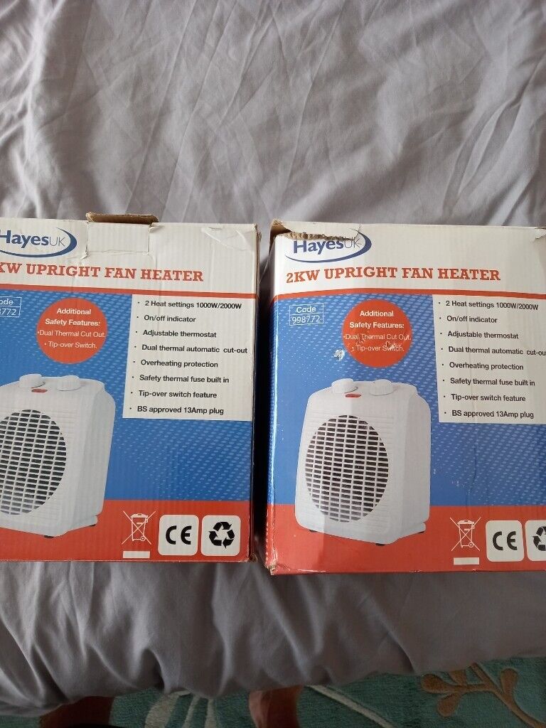 Electric fan heaters 