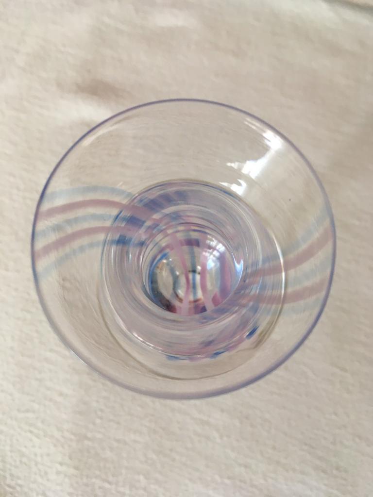 Caithness Studio Glass Handmade Lead Crystal Candle Holder