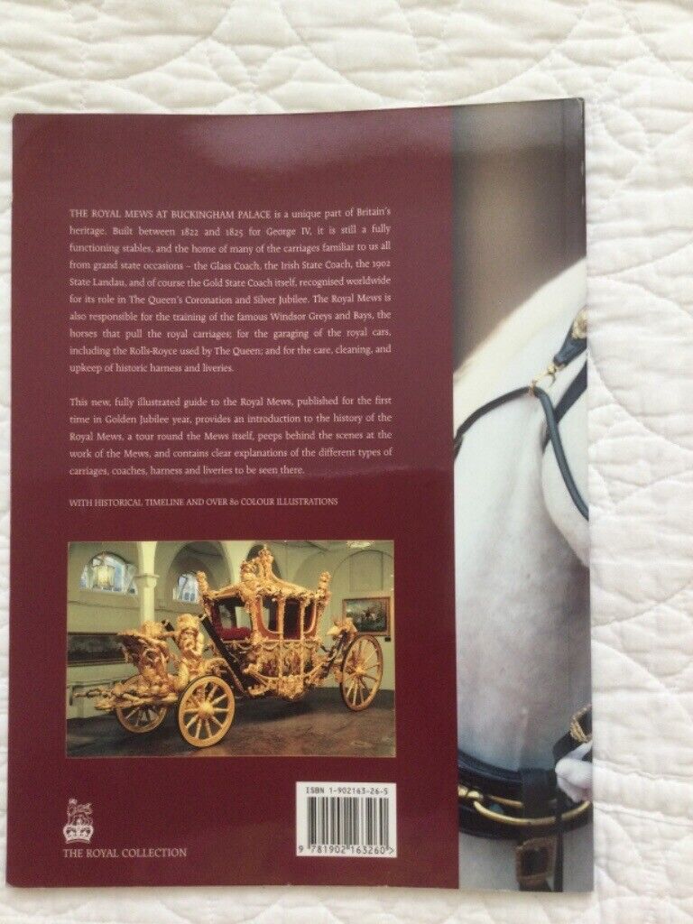 Royal Mews books  - 2 x Guide Books