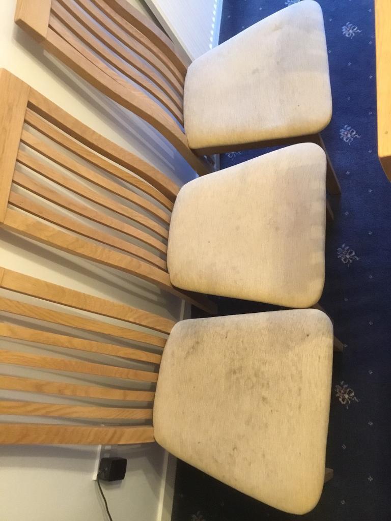 Extendible table and chairs