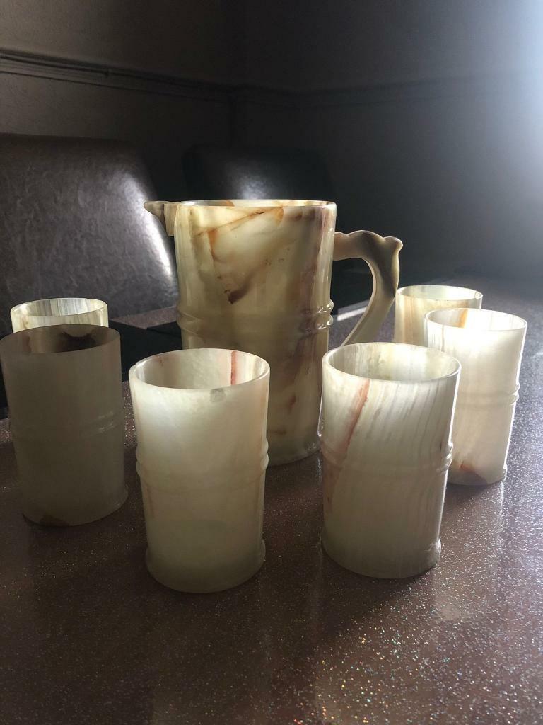 Marble onyx set