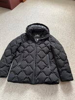 Brand new black quilted warm coat. 