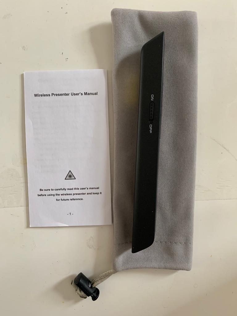 Norwii N79 green laser and wireless rechargeable presenter