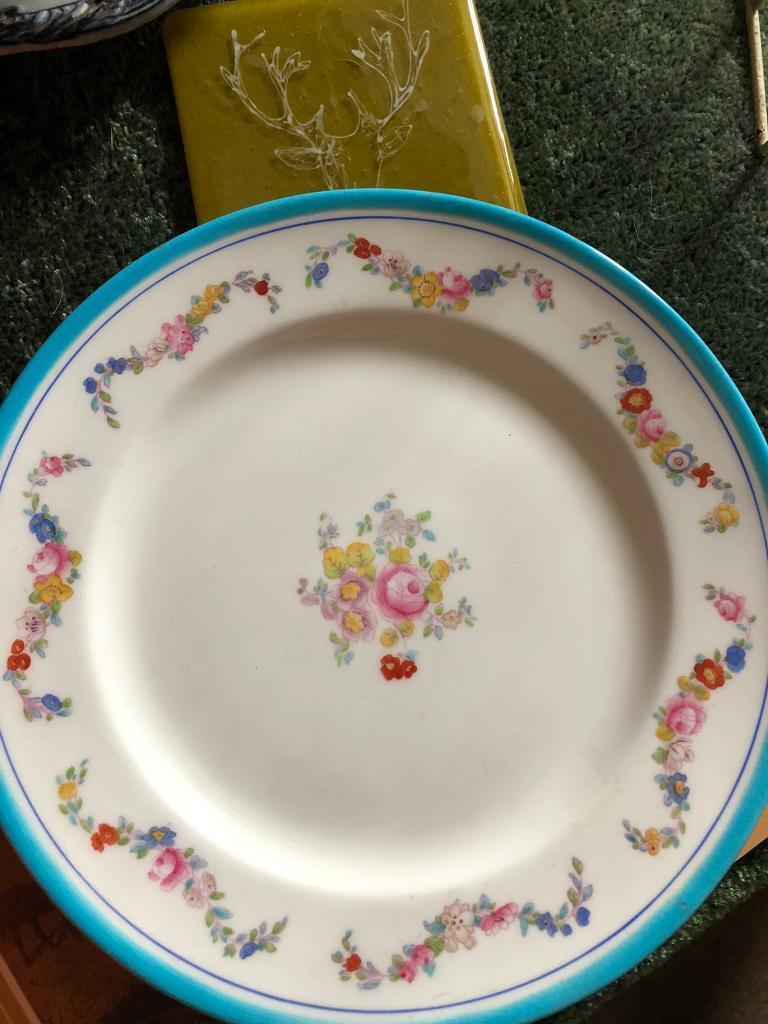 image for Antique Victorian Mintons hand painted plate