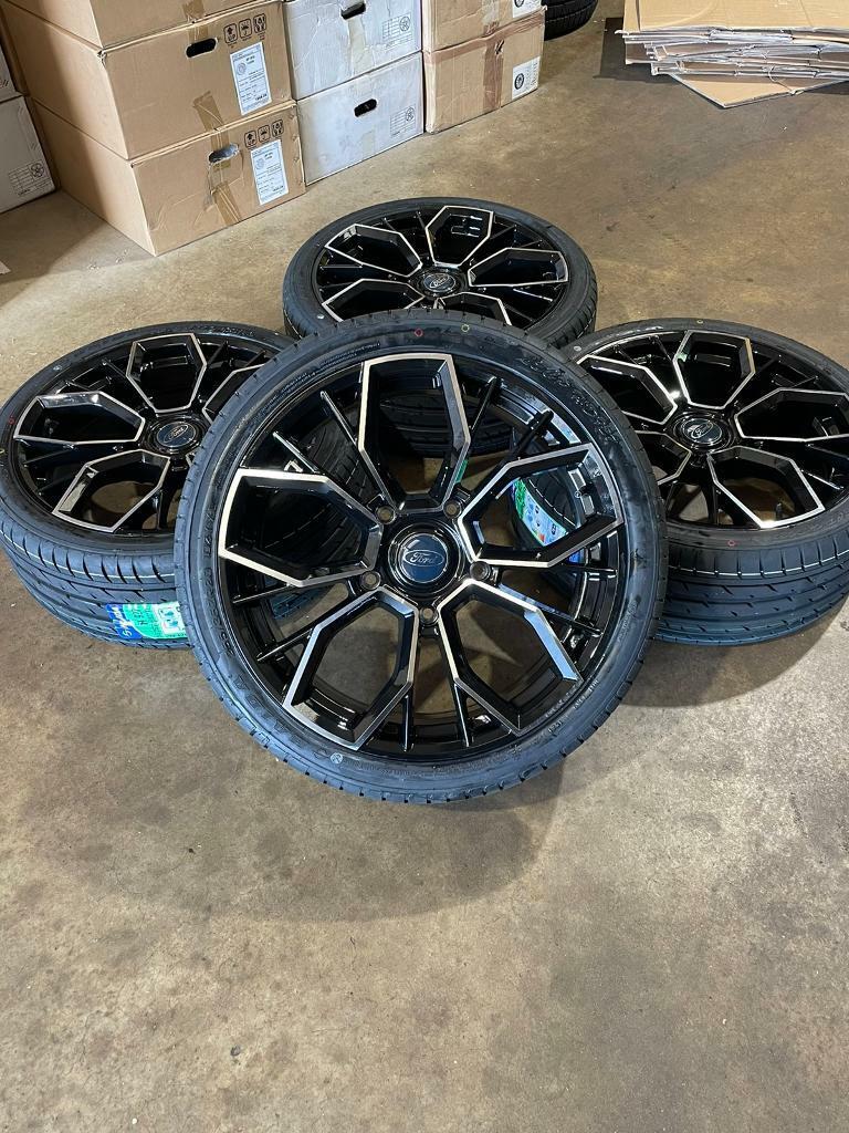 Brand new set of 20” alloy wheels and tyres Ford Transit Custom Mk7 