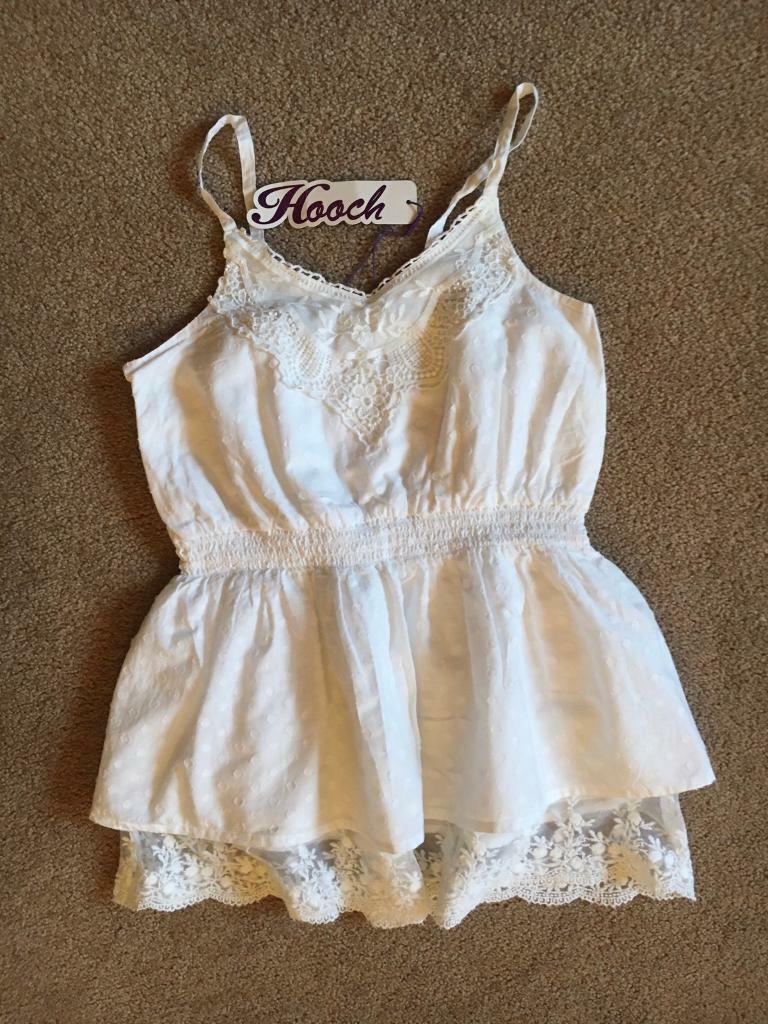 image for Girls Hooch top - approx age 11 years - brand new with tags