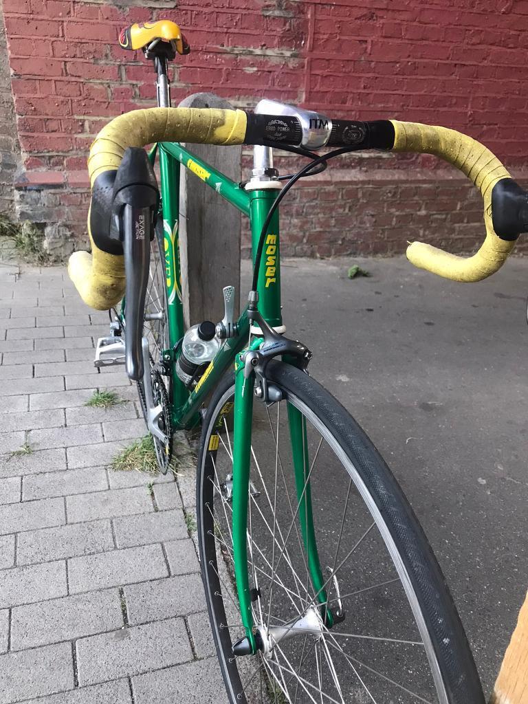 Vintage Italian bike Moser Over Columbus tube not Bianchi Colnago 