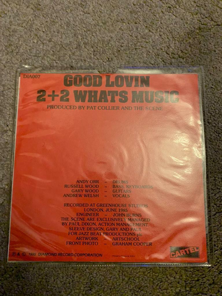 The Scene -Good Lovin 7” single Original Vinyl Record Mod Revival 
