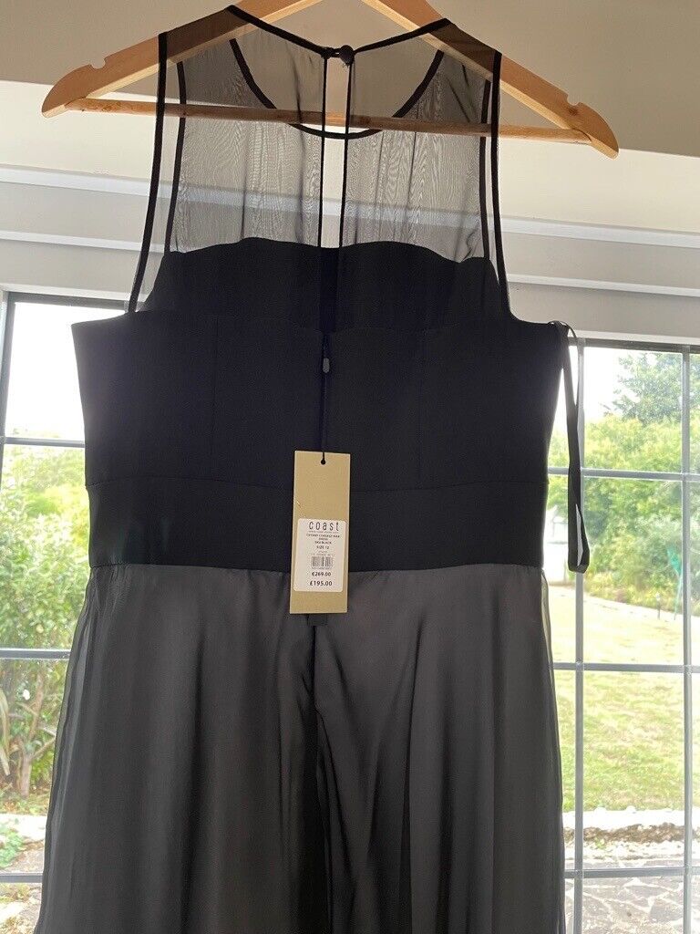 image for EVENING  MAXI DRESS CHIFFON- From Coast dress size 12 BRAND NEW WITH TAGS HAS NEVER BEEN WORN 