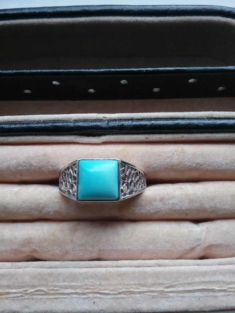 Sleeping Beauty Turquoise Ring for sale