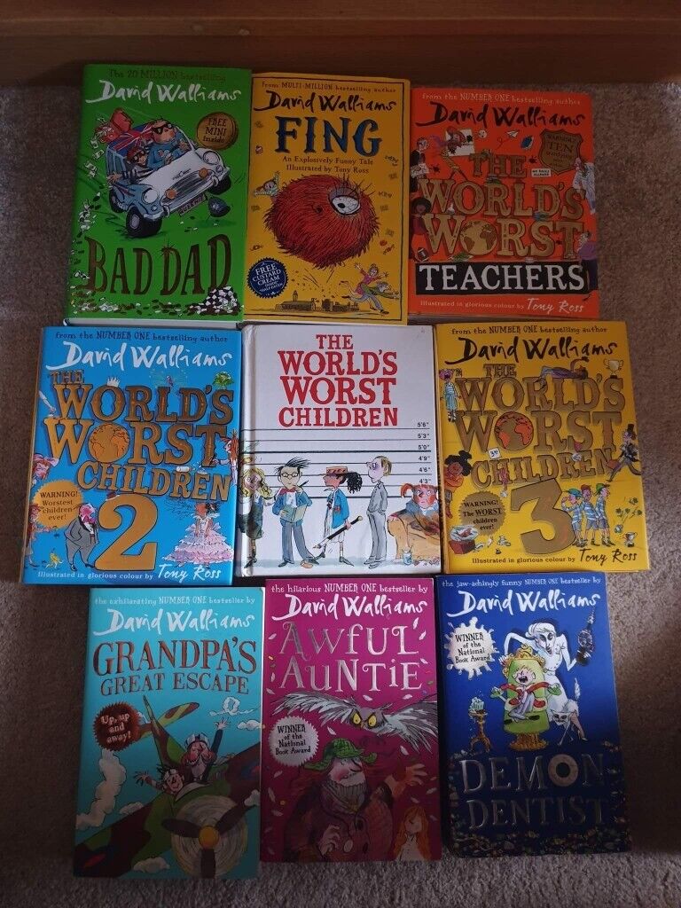 image for 9 books David Walliams