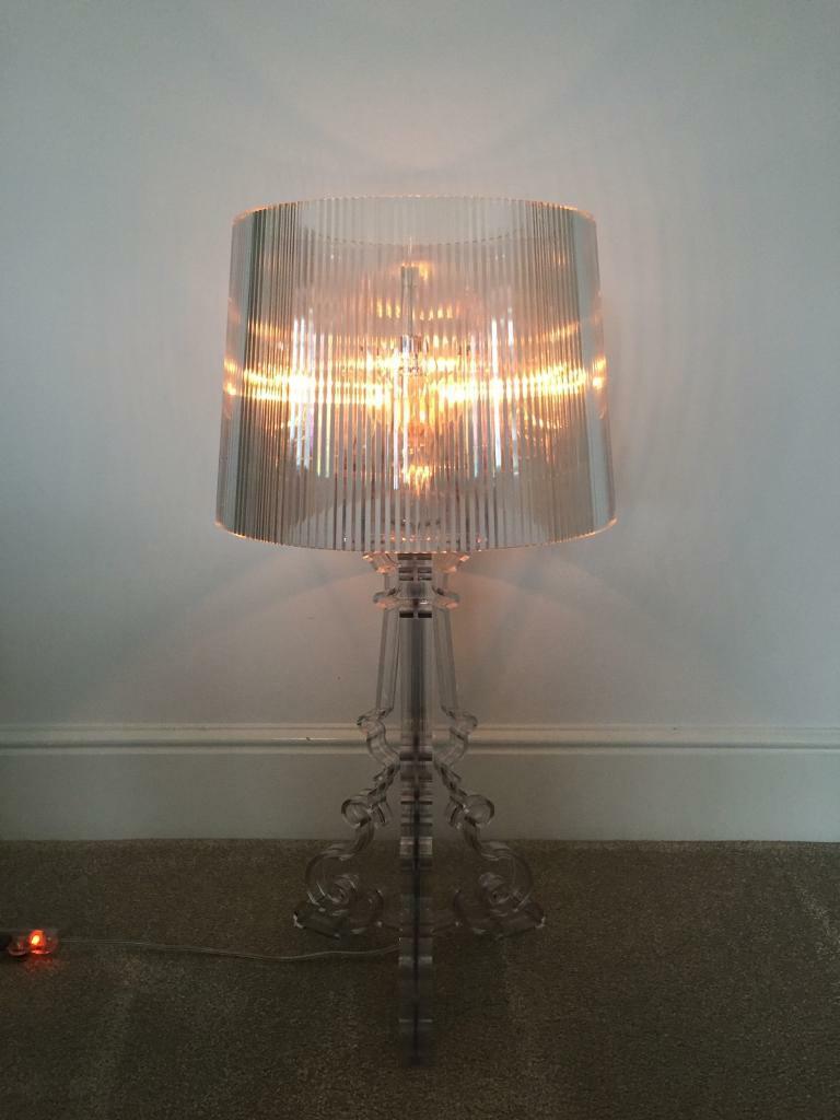 image for Kartell Bourgie Ferruccio Laviani Lamp Crystal 