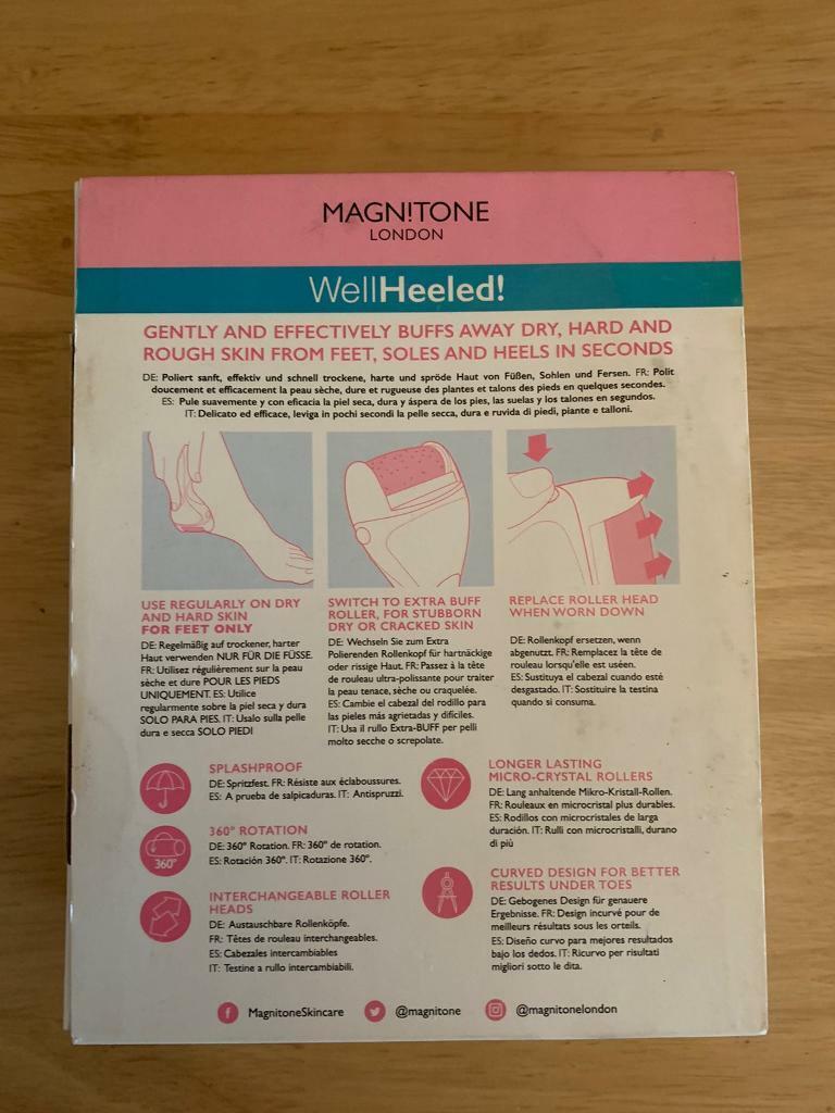 *NEW* Magnitone Well-Heeled Pedicure System, Pink