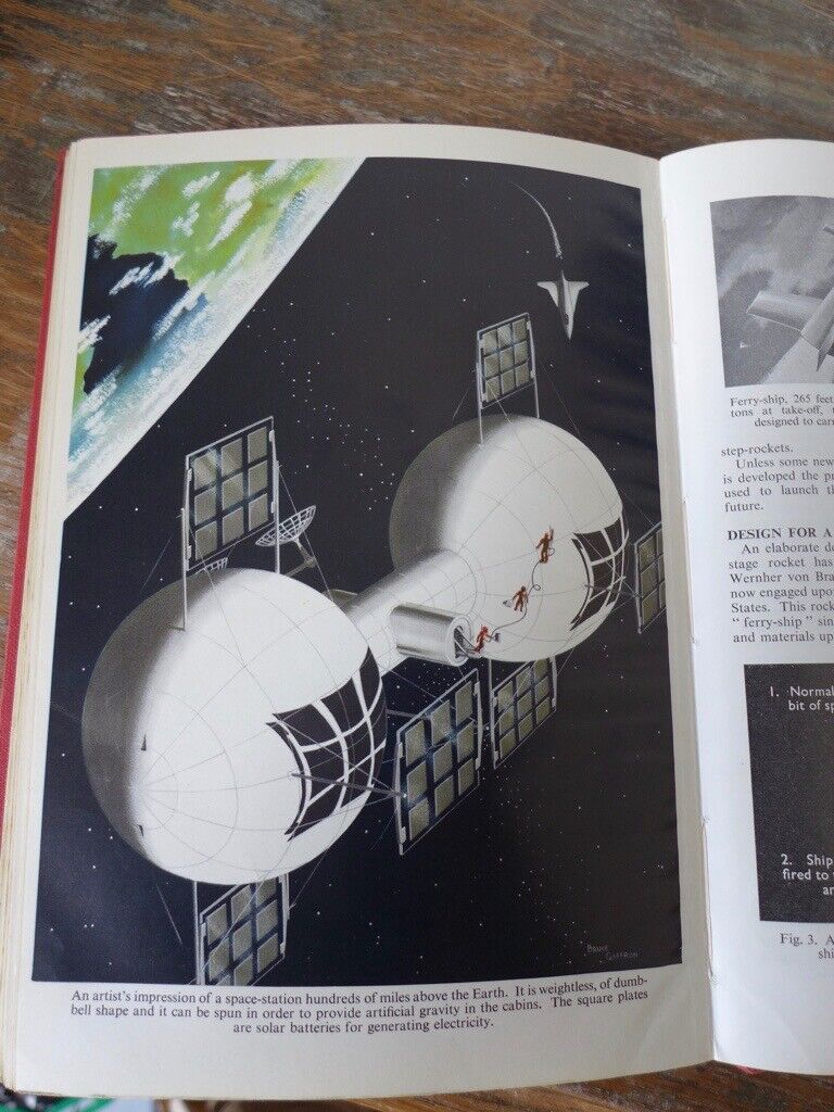Two collectable vintage science books. £15 for the two.