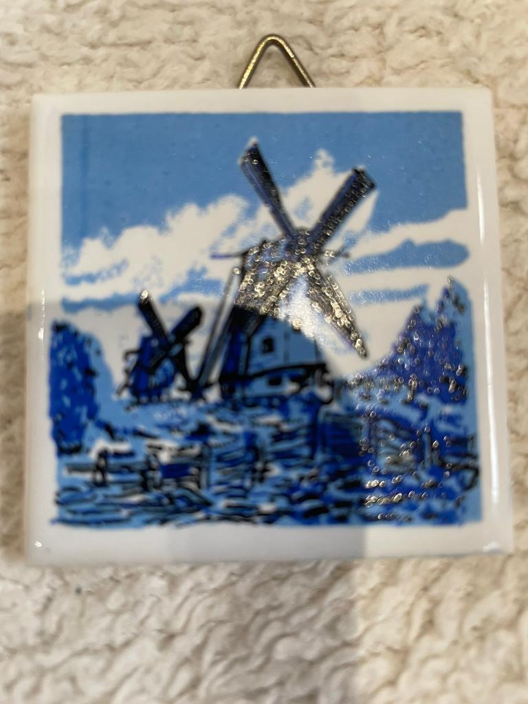 image for Little blue Dutch tile
