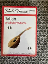 NEW Italian vocabulary course