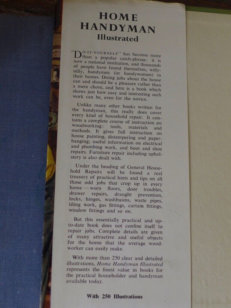 Three collectable vintage DIY books published by Odhams Press. See below for titles and details. 