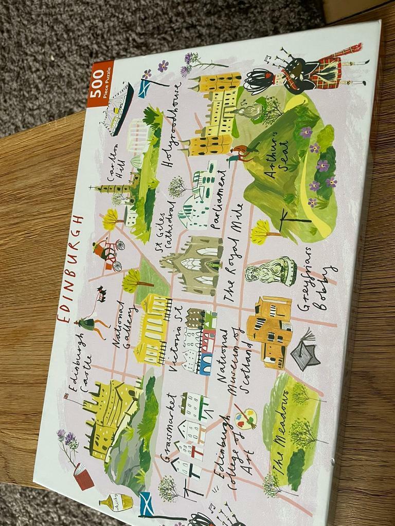 image for Edinburgh 500 piece jigsaw