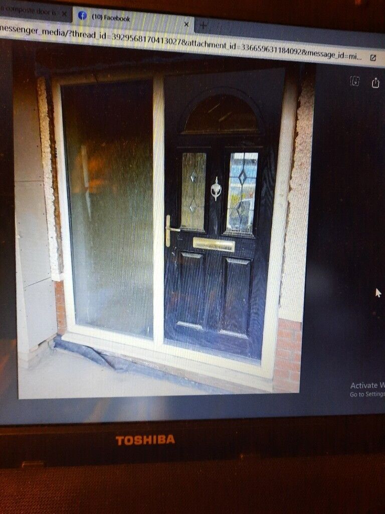 image for  composite  DOOR AND double glazed  SIDE PANEL