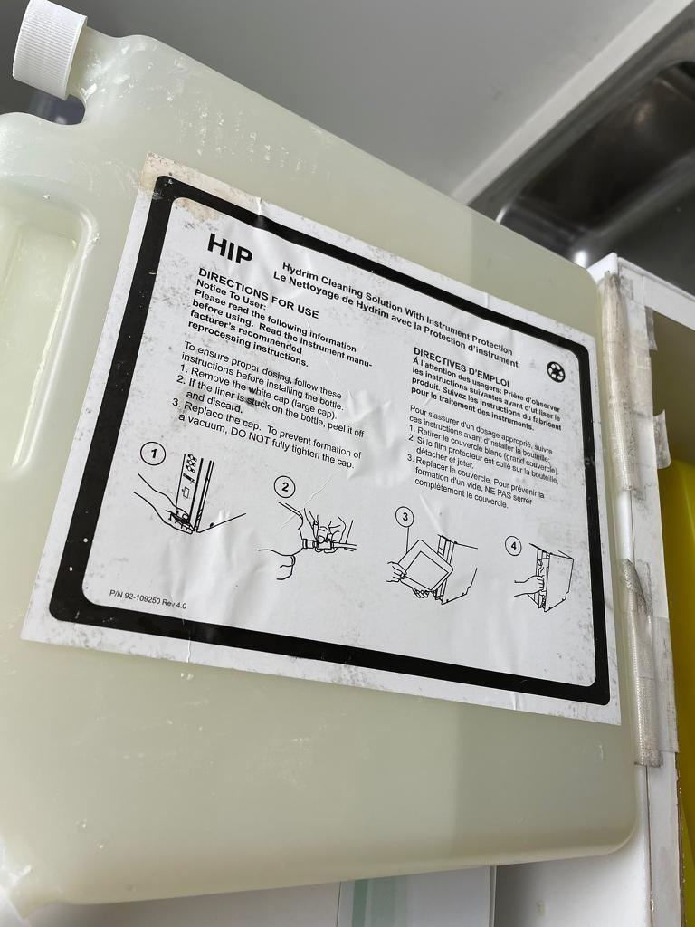 Autoclave CLEANING LIQUID for HYDRIM C51WD Scican