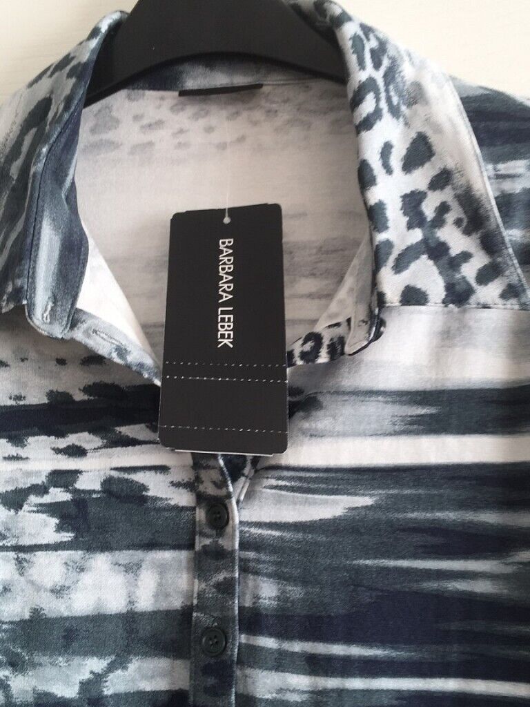 Designer Blouse Ladies Branded Top UK Size 16 BARBARA LEBEK Brand New EXCLUSIVE! Retail £42