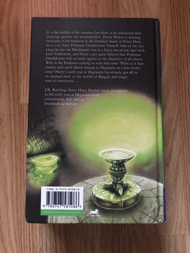 Harry potter and the half-blood prince