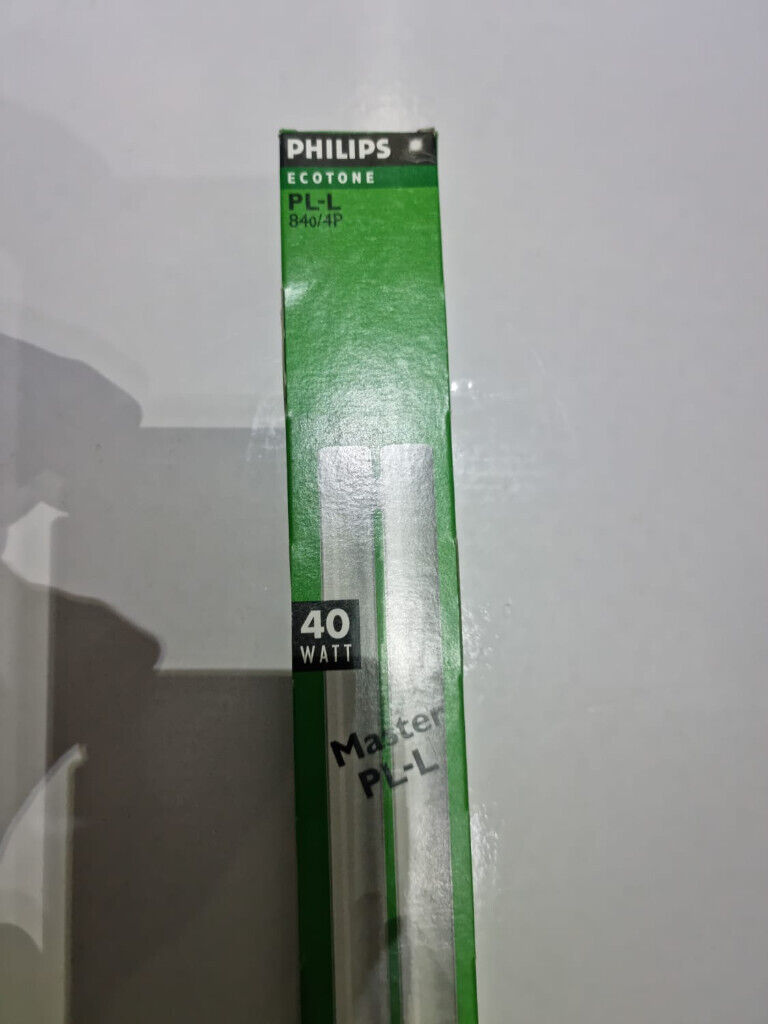10x Philips Master PL-L 40W 2G11 4 Pin Long Compact Fluorescent Lamp 4000K £8 ea