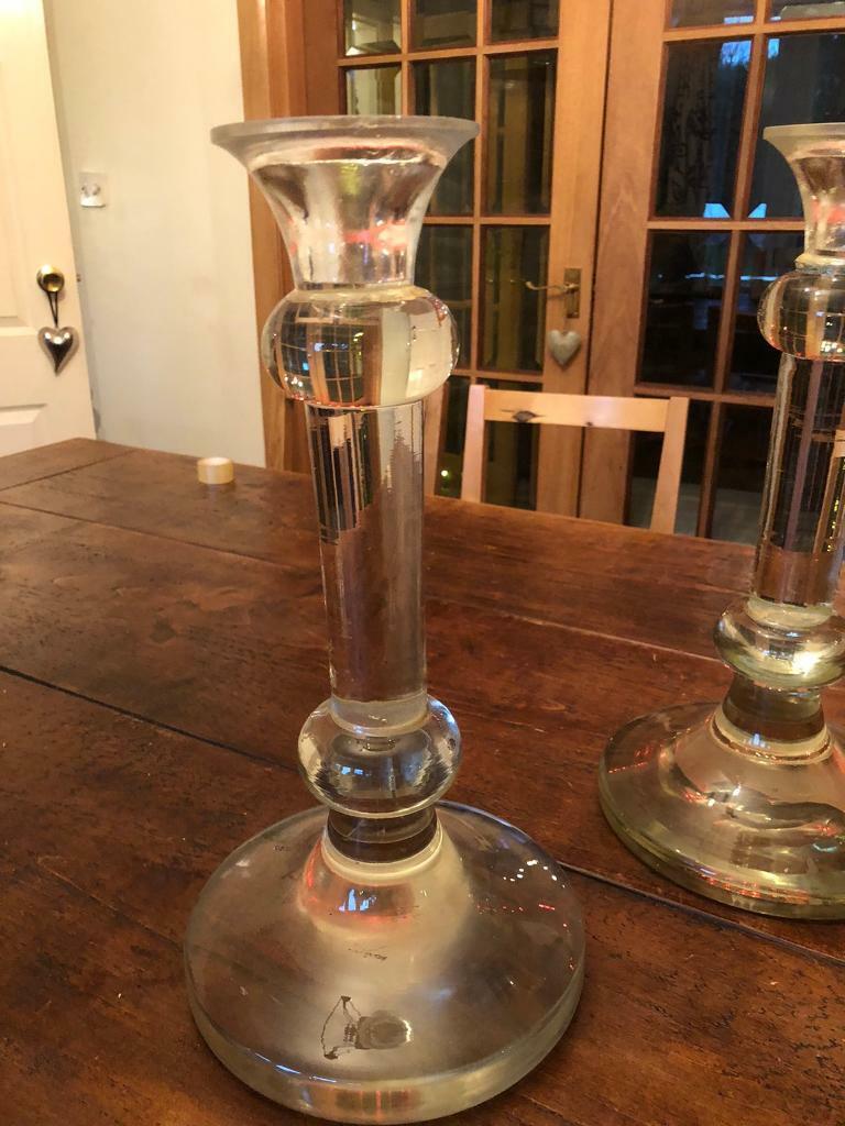 LARGE CANDLESTICKS