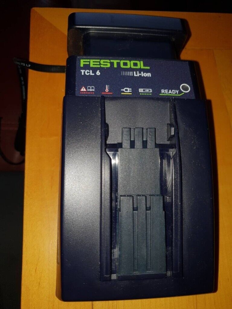 Festool TCL 6 240v 10.8 - 18v Rapid Battery Charger Fast New in pack