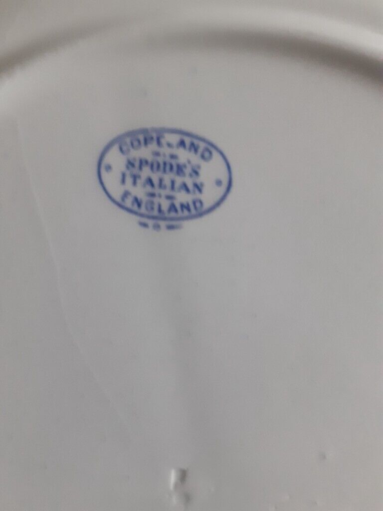 Copeland Spode Italian design quartered plate