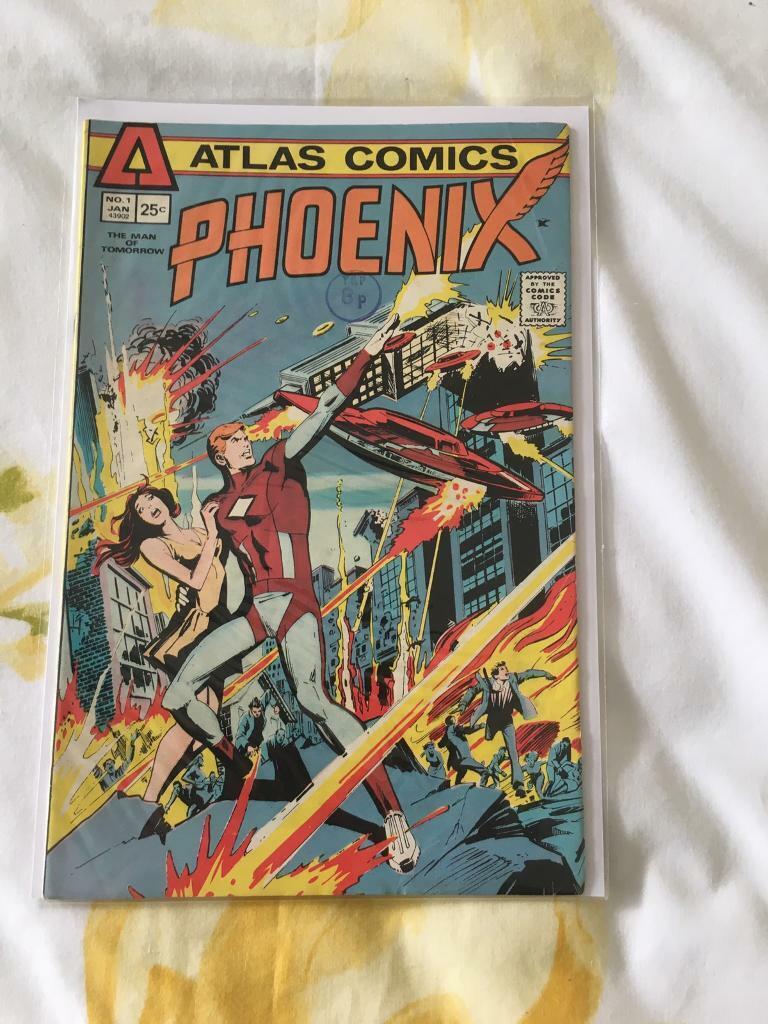 Phoenix #1 1975 Atlas Comics original 