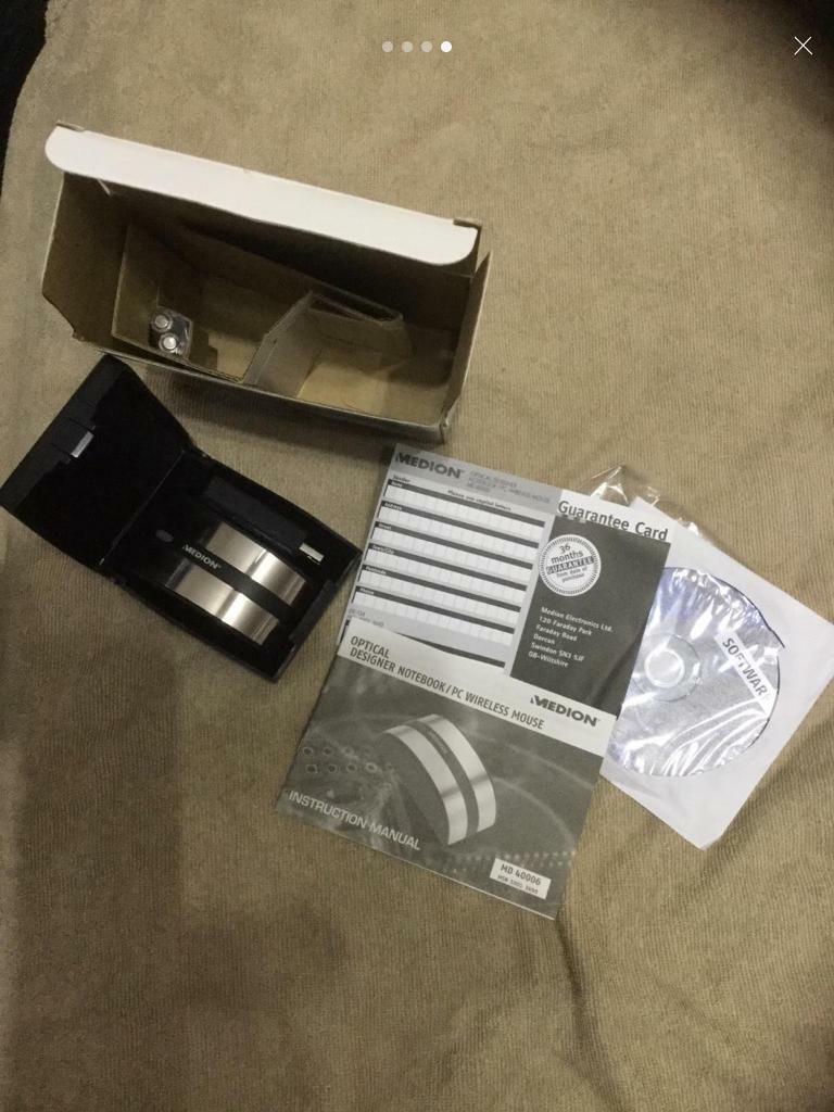 Optical Designer PC Wireless Mouse New Unused 