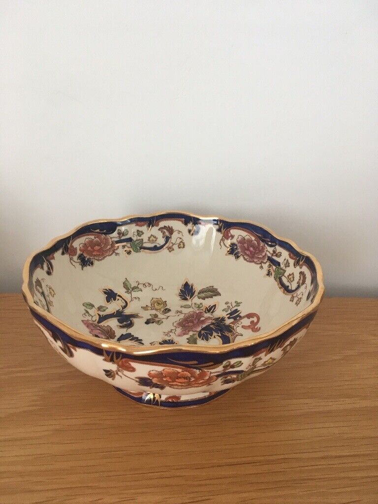  Some Rare Items - 14 Masons Ironstone Pieces - Blue Mandalay