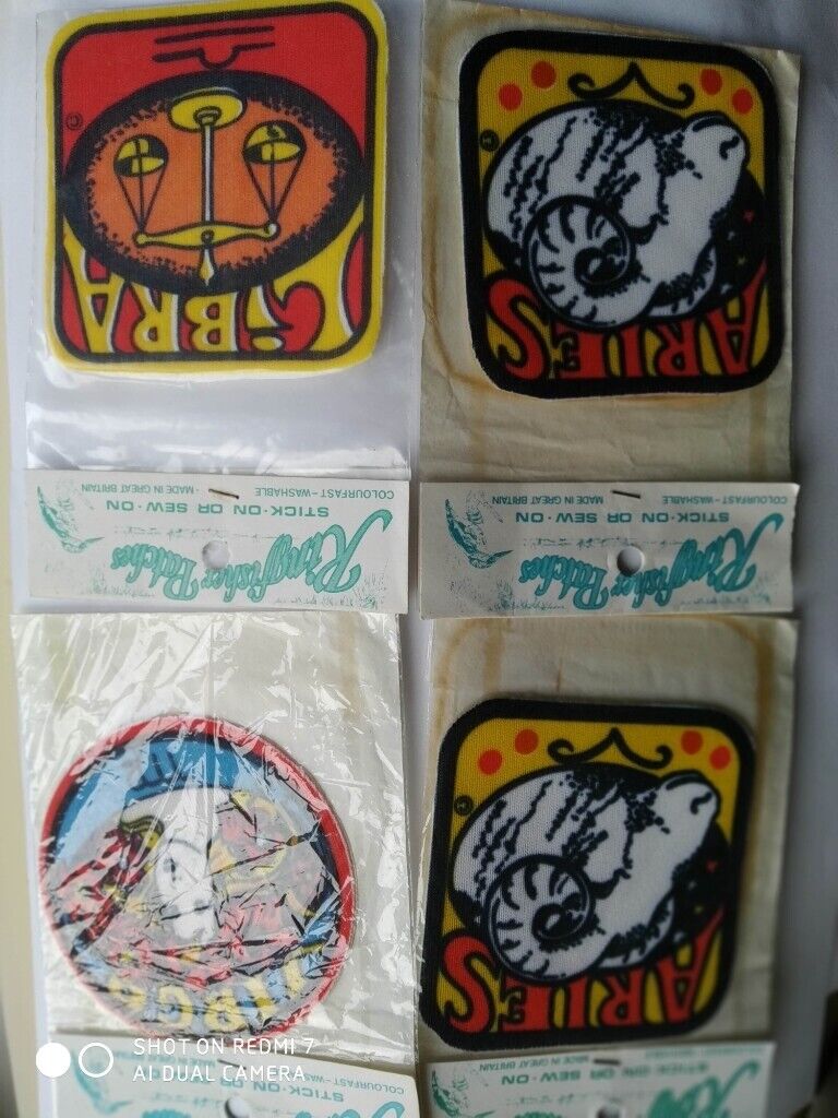 LEEDS UNITED MOTIF Sew On or Glue on Badge Patches Appliques