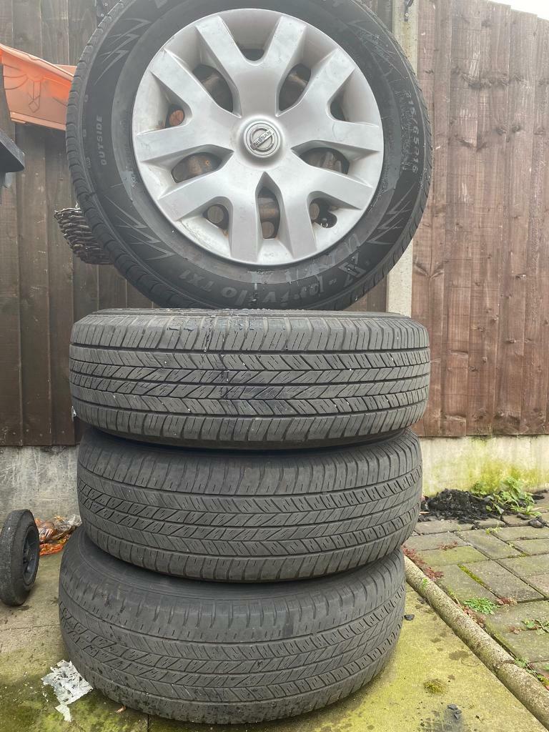 Wheels with trims Nissan Qashqai 2014 215/65/R16