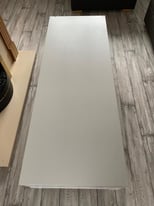 IKEA white lack tv table