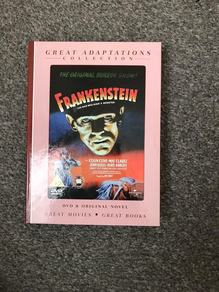 image for FRANKENSTEIN DVD & NOVEL